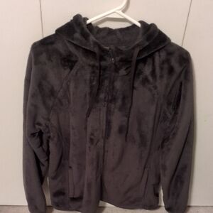 LEG3ND Cozy Dark Gray Fleece Hoodie